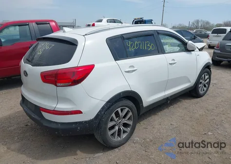 2014 Kia Sportage Lx from USA, damaged, VIN KNDPBCAC7E7647867